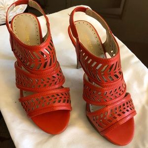 Excellent Condition Adrienne Vittadini Heel Sandal